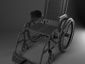 wheelchair 3D Model