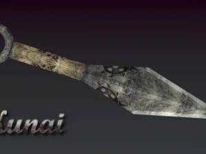 кунай 3D Модель