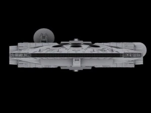 faucon millenium star wars 3D Model