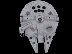 faucon millenium star wars 3D Модель