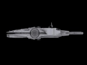 faucon millenium star wars 3D Модель