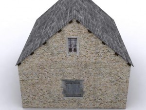 maison de campagne Model 3D