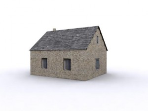 maison de campagne Model 3D