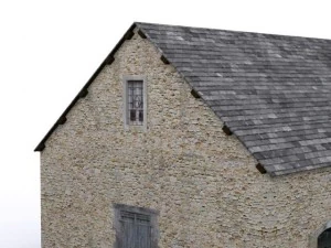 maison de campagne 3D Model