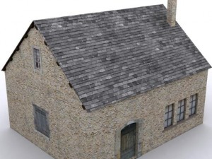 maison de campagne Model 3D