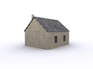 maison de campagne 3D Model