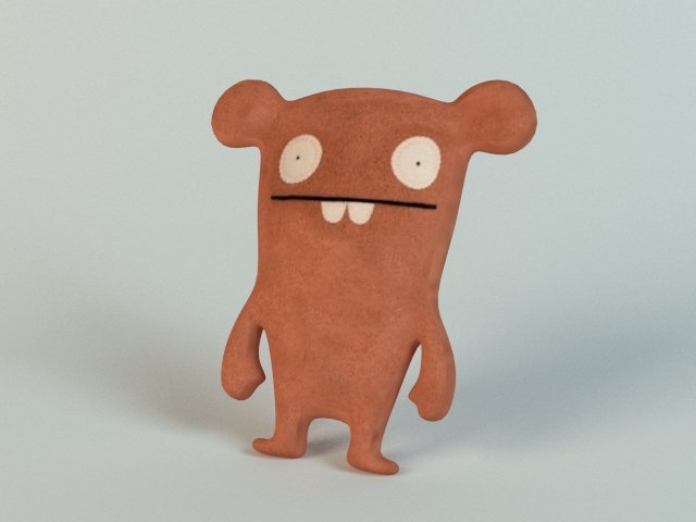 rabbit 3D Model .c4d .max .obj .3ds .fbx .stl .blend 