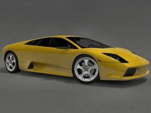 लेम्बोर्गिनी मर्सिएलेगो 3D मॉडल