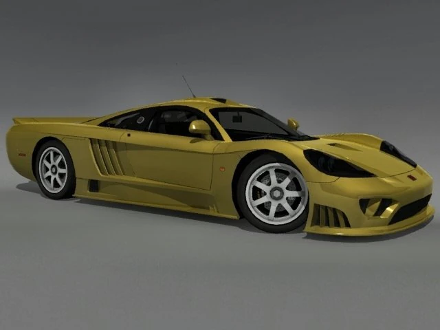 saleen s7 3D Model .c4d .max .obj .3ds .fbx .stl .blend 