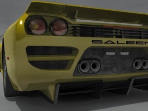 saleen s7 3Dモデル
