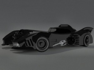 batmobile Model 3D