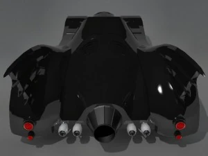 batmobile 3D Model