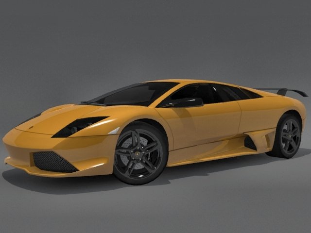 lamborghini murcielago lp640 3D Модель .c4d .max .obj .3ds .fbx .stl .blend 