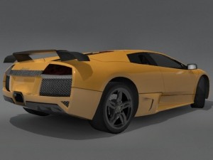 lamborghini murcielago lp640 3D Модель