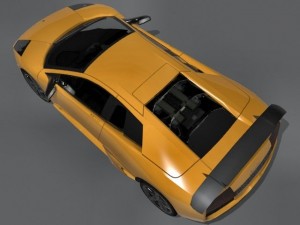 lamborghini murcielago lp640 3D Модель