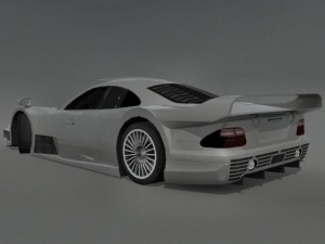 mercedesbenz clkgtr 3D 모델