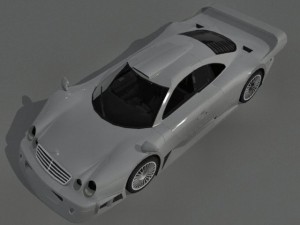 mercedesbenz clkgtr 3D 모델