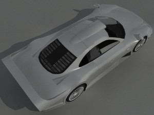 mercedesbenz clkgtr 3D 모델