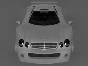 mercedesbenz clkgtr 3D 모델