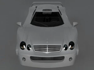 mercedesbenz clkgtr 3D Model