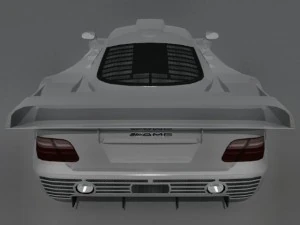 mercedesbenz clkgtr 3D Model