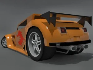 titan hotrod 3D Model