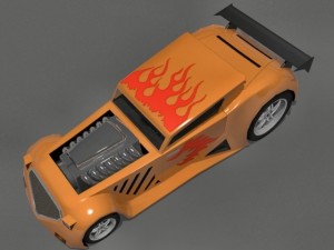 titan hotrod 3D Model