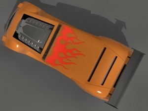 titan hotrod 3D Model