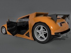 titan hotrod 3D Model
