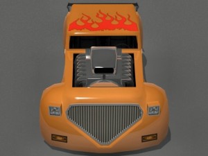 titan hotrod 3D Model