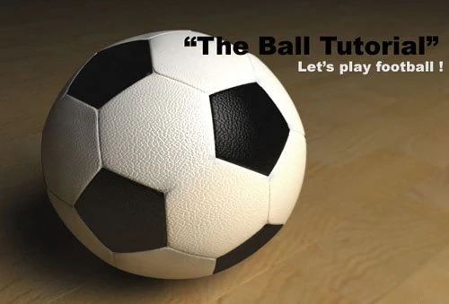 football 3D Model .c4d .max .obj .3ds .fbx .stl .blend 