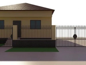 ogrodzenia kute Model 3D