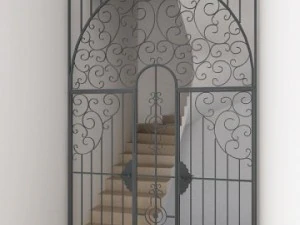 ogrodzenia kute Model 3D