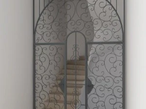 wrought iron fences 3D Model