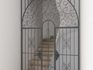 wrought iron fences 3D मॉडल
