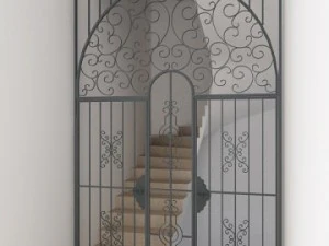 wrought iron fences 3D Model