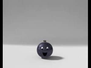 groselha preta Modelo 3D