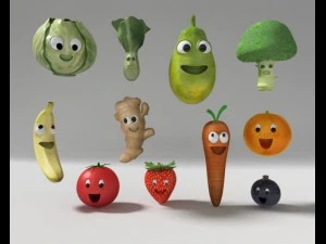 ribes nero Modello 3D