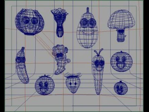 ribes nero Modello 3D