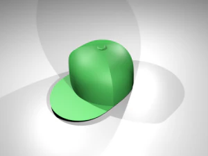 힙합 모자 3D 모델