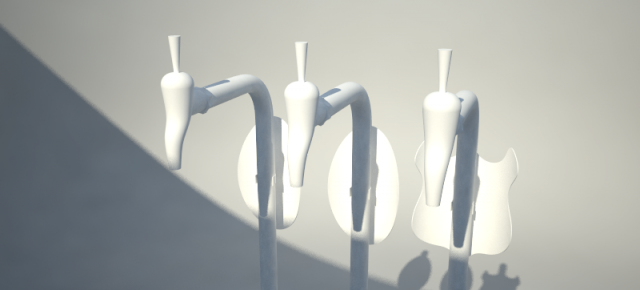 beer pipes 3D 模型 .c4d .max .obj .3ds .fbx .stl .blend 