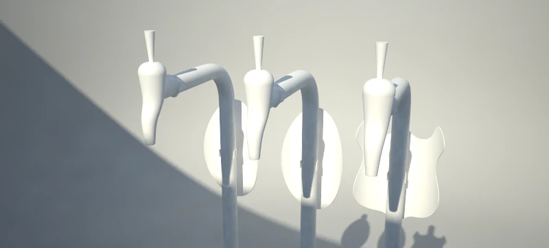 beer pipes 3D Model .c4d .max .obj .3ds .fbx .stl .blend 