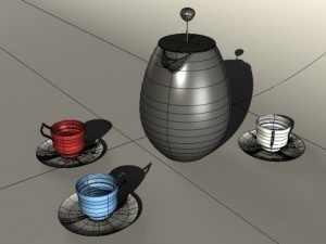 cafetiere 3D Модель