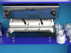 coffee machine Model 3D
