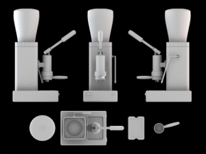 espresso machine 3D Model