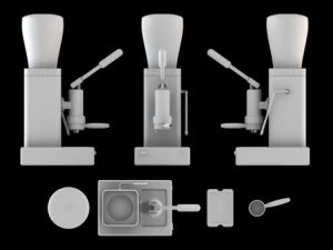 espresso machine 3D Model