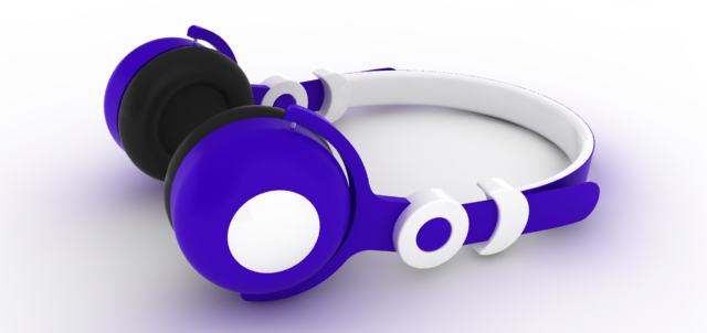 stereo-hoofdtelefoon 3D Model .c4d .max .obj .3ds .fbx .stl .blend 