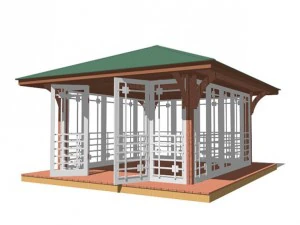 capannone12 Modello 3D