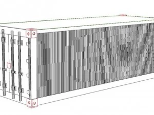 container 3D Model