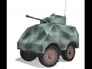 armored car 3D Model